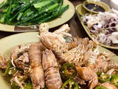 椒盐濑尿虾-贞姨美食·老字号海鲜大排档