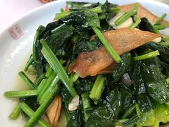 菠菜炒杏鲍菇-小吊梨汤·北京菜(香山店)