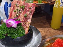 -明洞阿姨·韩式酱蟹烤肉·创意料理(三元桥店)