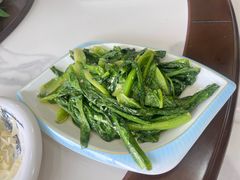 蒜蓉油麦菜-四坝蒸饼(东关店)