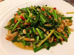 韭菜炒河虾-双门农庄(南源岭店)