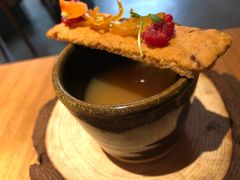 香橙脆饼配肉桂橙子热饮-天水蔬食料理(树德之光店)