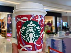 双杯热红丝绒雪酪茶拿铁-星巴克(深圳石岩星城店)
