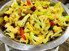 干锅菜花-老舅老蒙肉饼非遗店(一店)