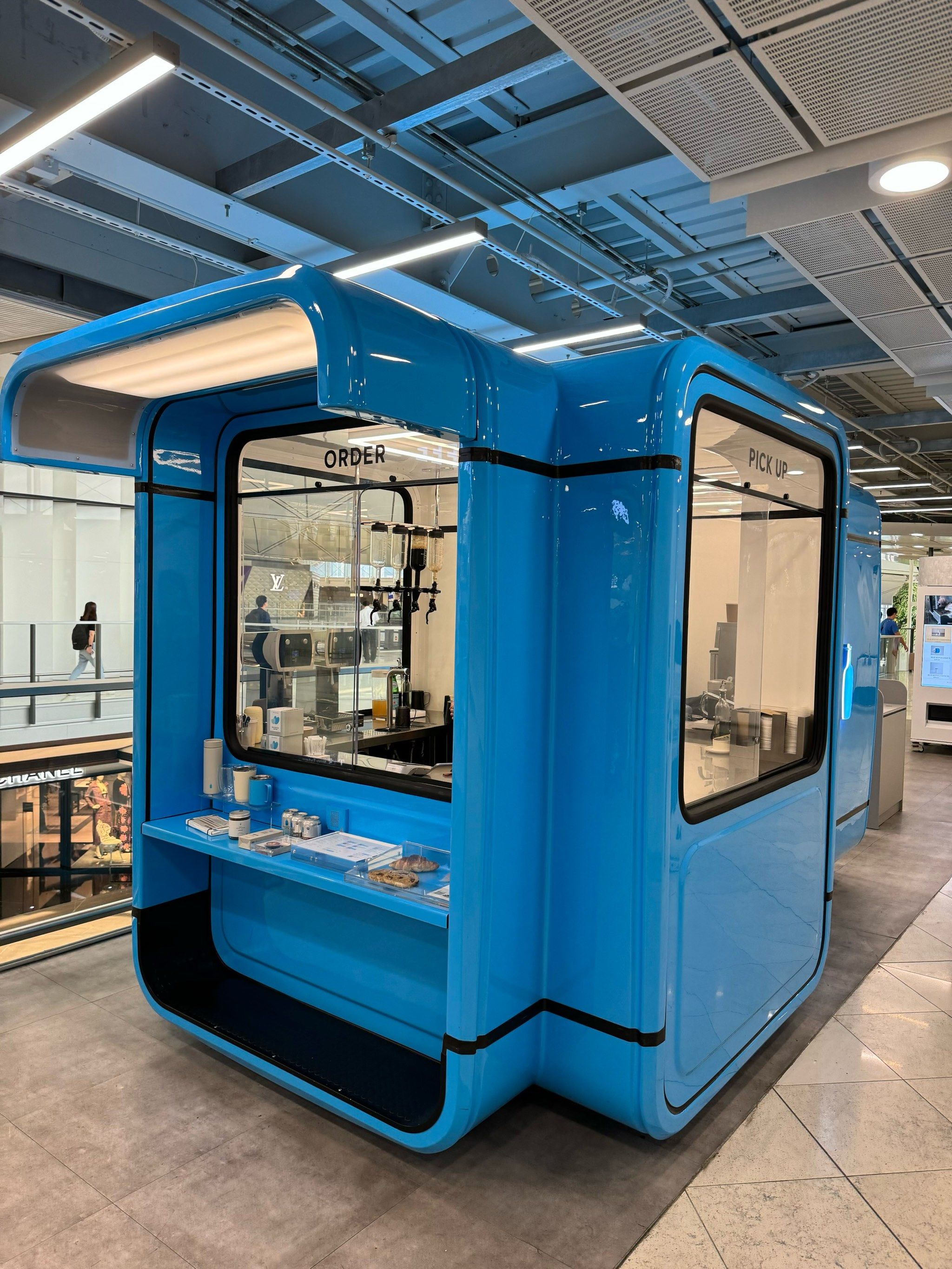 香港咖啡|打卡香港机场蓝瓶子咖啡07