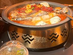 -探鱼·鲜青椒爽麻烤鱼(北京路天河城店)