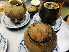 原只椰子炖竹丝鸡-達揚原味燉品(文明路店)