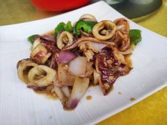 酱爆鲜鱿鱼-绢姐海鲜大排档