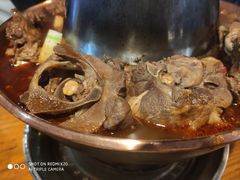 羊蝎子锅-阿明烧烤·烤鱼·小龙虾(水清路店)