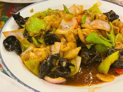 辣炒大肠-闯关东东北农家菜(崂山石老人店)