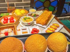 酥皮山楂叉烧包-悦满楼·西关名点·湛江名菜(航空综合大厦店)