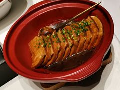 砂锅焗荔浦香芋-金色艳阳天•粤菜 淮扬菜(古平岗店)