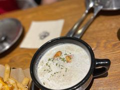 蘑菇奶油汤-机器人火炉披萨