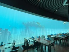 大堂-海棠湾洲际-涛·海底餐厅·美人鱼·自助餐·海底隧道