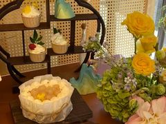 -芒果与甜纯动物奶油蛋糕&甜品台定制