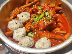 辣烤鸡爪-富乐满韩国正宗炸鸡韩国料理(虹泉路店)