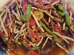 折耳根炒牛肉-张鲫鱼家常菜