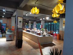 自助取餐区-百荷园蔬食自助餐厅(德辉广场店)