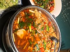 -牟记江湖重庆地标特色菜鱼蛋海鲜羊蝎子(巴南区黑金冠十多年好店)