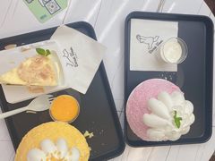 岛屿一芒果肉加芒果冰淇淋-丹礼糖甜品