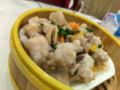 金蒜蒸土猪排骨-花好悦园酒家(大石店)