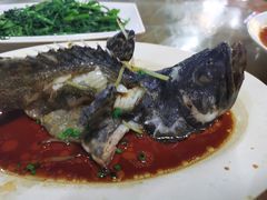 石斑鱼清蒸-四川小胡子海鲜(丁村万人海鲜广场店)