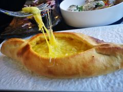 阿扎尔哈恰普里格鲁吉亚奶酪饼-格鲁·秀色Georgia’s Feast