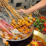 在成都！29年资格老店吃鲍鱼串串！！