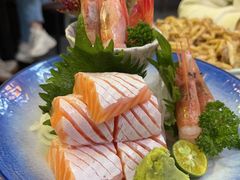 三文鱼腩刺身-米彩料理(西丽店)