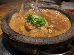 白洋淀石锅嘎鱼-小放牛炒菜馆(中山路乐汇城店)