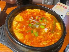 海鲜豆腐汤-包装马车·韩国料理·포장마차