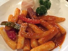 美团128套餐什锦炒年糕-猪啊牛呀羊啊铜盘烤肉(正大广场店)