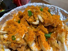 -东来菜馆•手抓海鲜家常菜•海鲜锅贴(鸽子窝店)