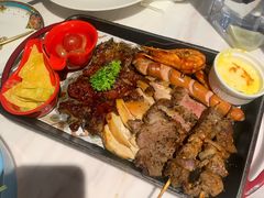 烧烤牛胸肉拼盘-Gray Whale 灰鲸餐厅(北美N1店)