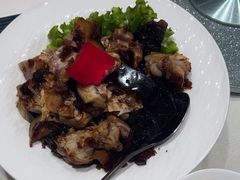 -海派美食·家宴海鲜青岛菜·石锅鲽鱼头(东方城店)