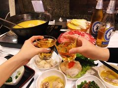 -鲜入围煮花胶鸡海鲜火锅