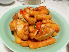 梭子蟹炒年糕-弄堂里(西溪龙湖天街店)