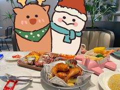 奥尔良烤鸡配薯条-卡朋西餐(乐峰广场店)