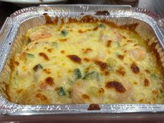 芝士虾仁焗饭-蘑菇餐厅(马台街店)