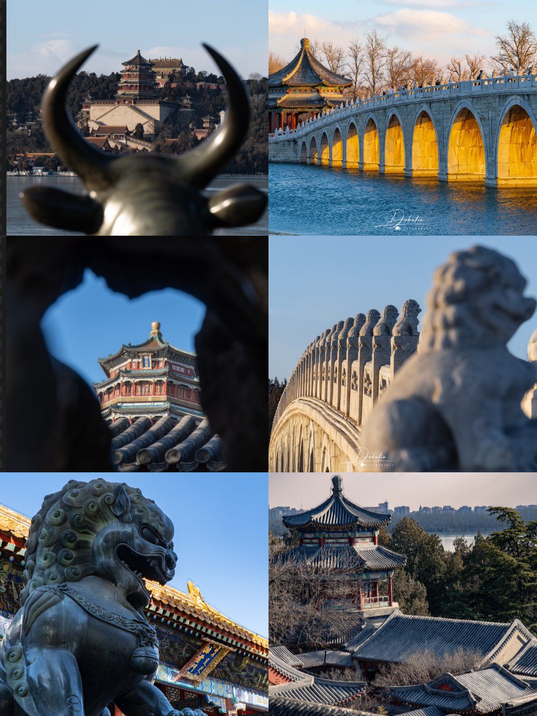 颐和园标志性景色