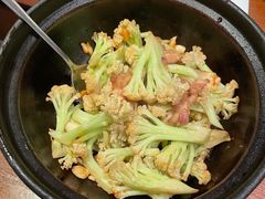 干锅有机菜花免辣-南拳十三姨·潮汕砂锅粥(世纪金源店)