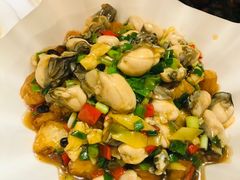 鲜蚵烩油条-浦华大酒店-台南担仔面海鲜楼