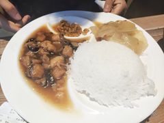 香菇鸡肉饭-秦云老太婆摊摊面(光电园店)