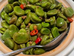 外婆蚕豆米-刘胖子家常菜·蹄花焖藕(中央花园店)