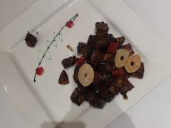 菌菇黑椒牛仔粒-红菜坊·烤鸭·川鲁宴(石园店)