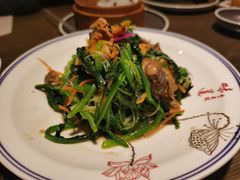 菠菜拌毛蛤-隆喜元鱼汤包·海鲜(中联广场店)