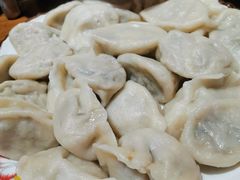 -东来菜馆•手抓海鲜家常菜•海鲜锅贴(鸽子窝店)