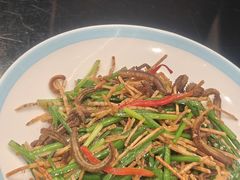 韭菜芋头炒海蜈蚣-兴仙饭店·闽味海鲜(马尾总店)