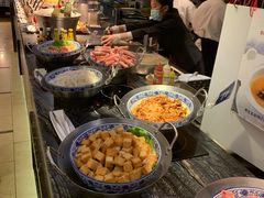 自助取餐区-北京希尔顿逸林酒店-逸轩西餐厅-自助餐厅