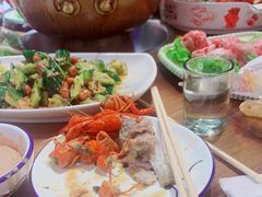 -老蜀铜火锅·酸菜脊骨·麻辣羊蝎子(热闹路店)